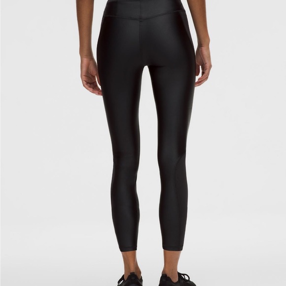 Lululemon satin shine word mark tight sz 14 NWT - Picture 3 of 6